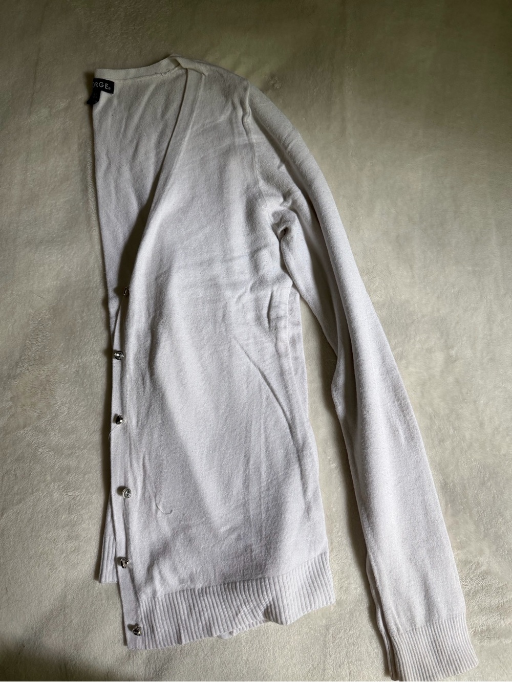 George White Women’s Lightweight Button Cardigan